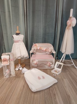 Βαπτιστικό πακέτο με θέμα "Λουλούδια"