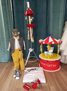 Βαπτιστικό πακέτο με θέμα "Τσίρκο''