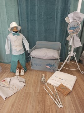 Βαπτιστικό πακέτο με θέμα "Φάλαινα"