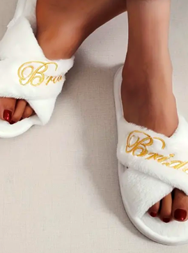 Νυφικές παντόφλες